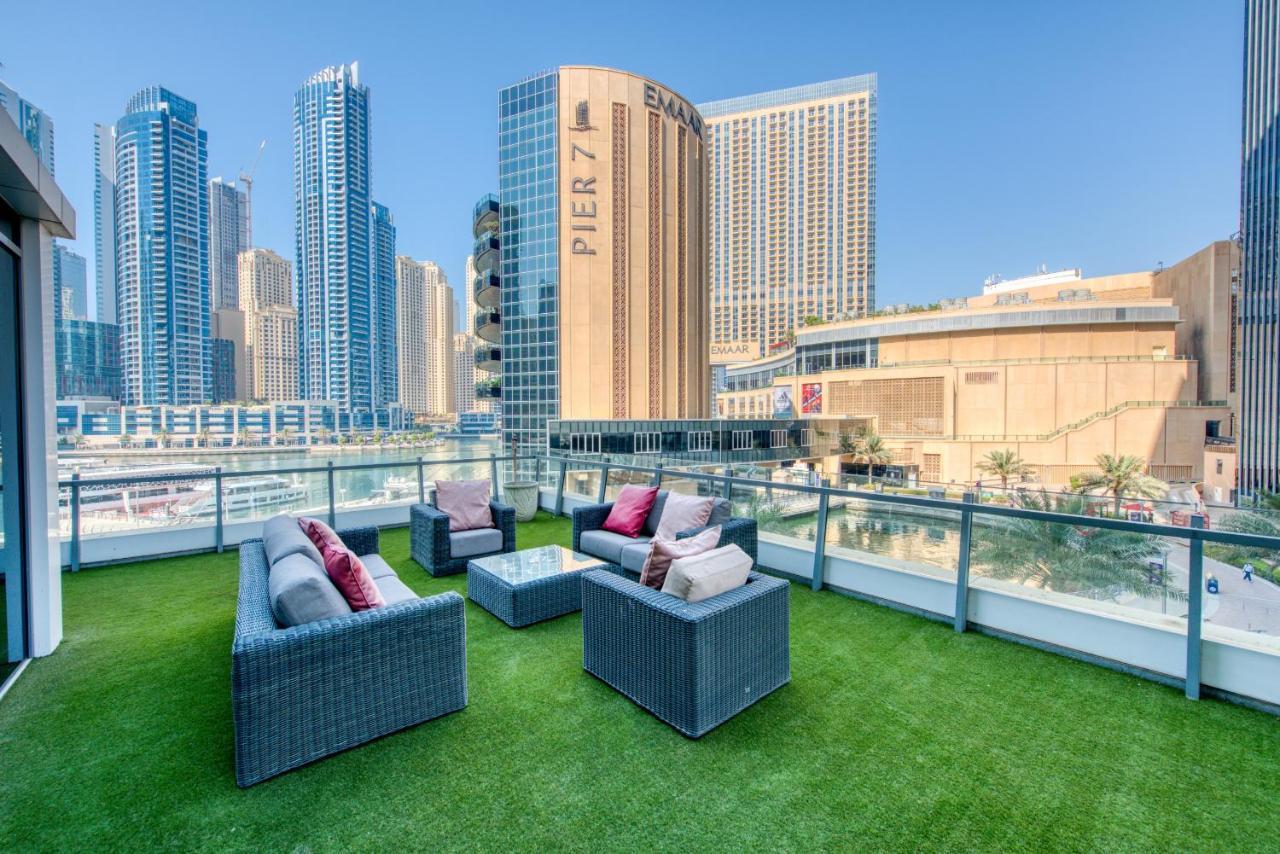 Maison Privee - Big, Bright, Luxury Marina Views Apt Next To Beach Dubai Buitenkant foto