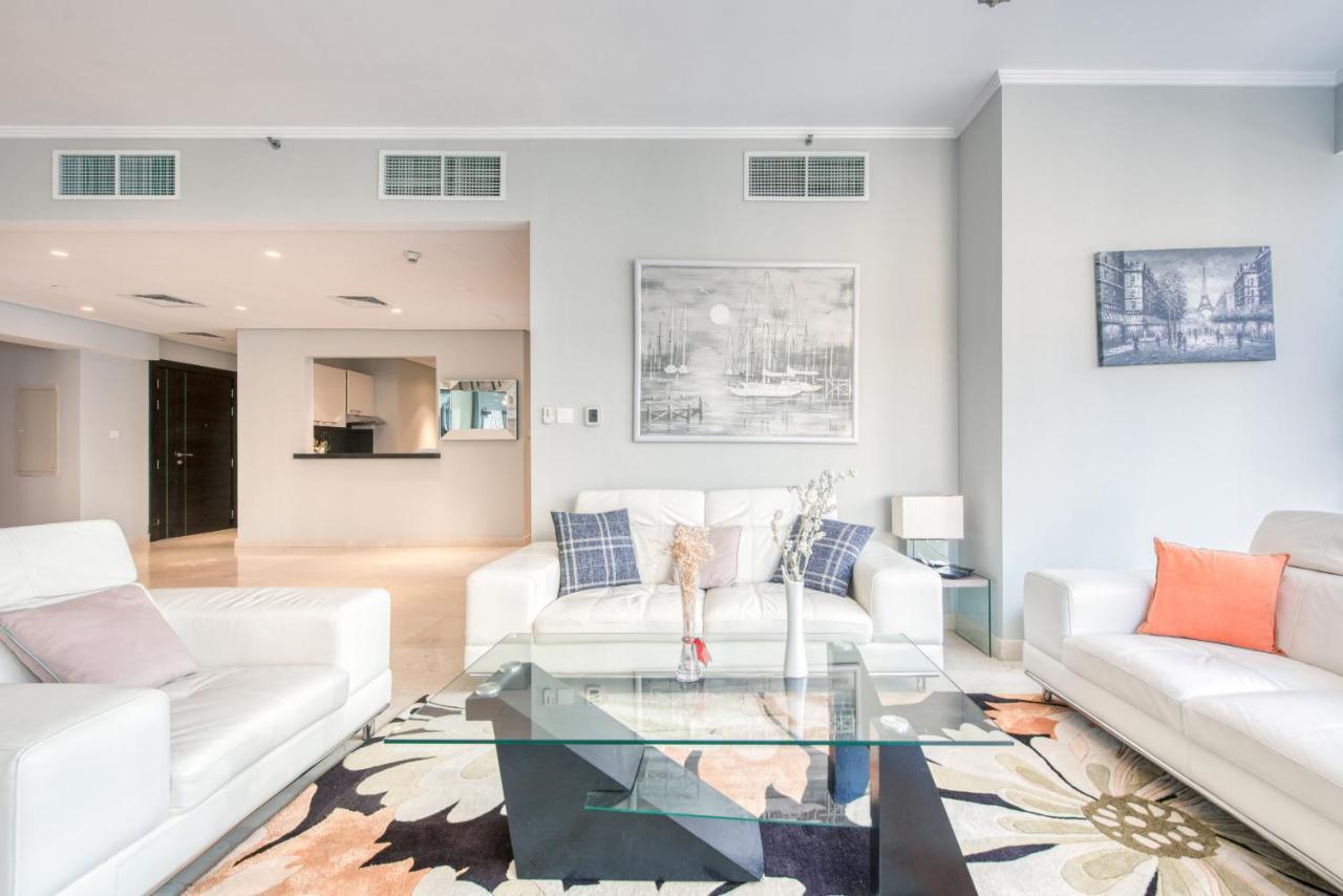 Maison Privee - Big, Bright, Luxury Marina Views Apt Next To Beach Dubai Buitenkant foto