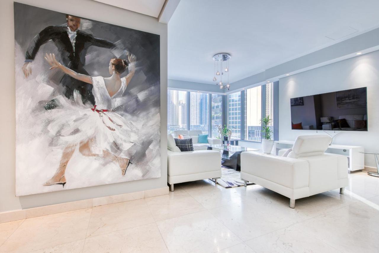 Maison Privee - Big, Bright, Luxury Marina Views Apt Next To Beach Dubai Buitenkant foto