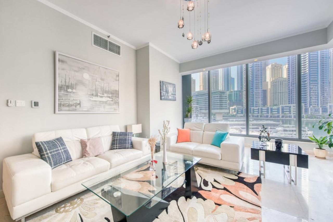 Maison Privee - Big, Bright, Luxury Marina Views Apt Next To Beach Dubai Buitenkant foto