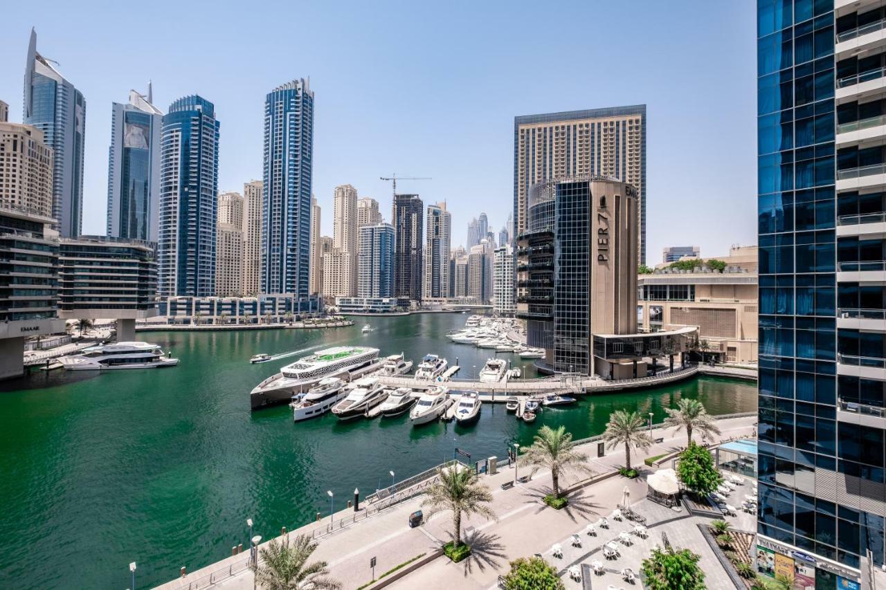 Maison Privee - Big, Bright, Luxury Marina Views Apt Next To Beach Dubai Buitenkant foto