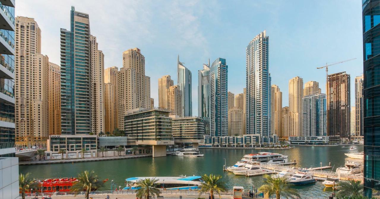 Maison Privee - Big, Bright, Luxury Marina Views Apt Next To Beach Dubai Buitenkant foto
