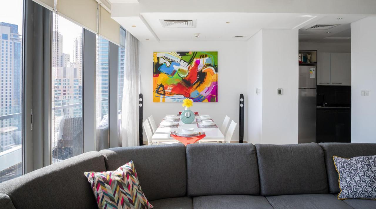 Maison Privee - Big, Bright, Luxury Marina Views Apt Next To Beach Dubai Buitenkant foto